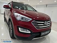 Hyundai DM SANTA FE 2.4L GDI Sunroof 4WD 2014 Red Rear Entertainment 